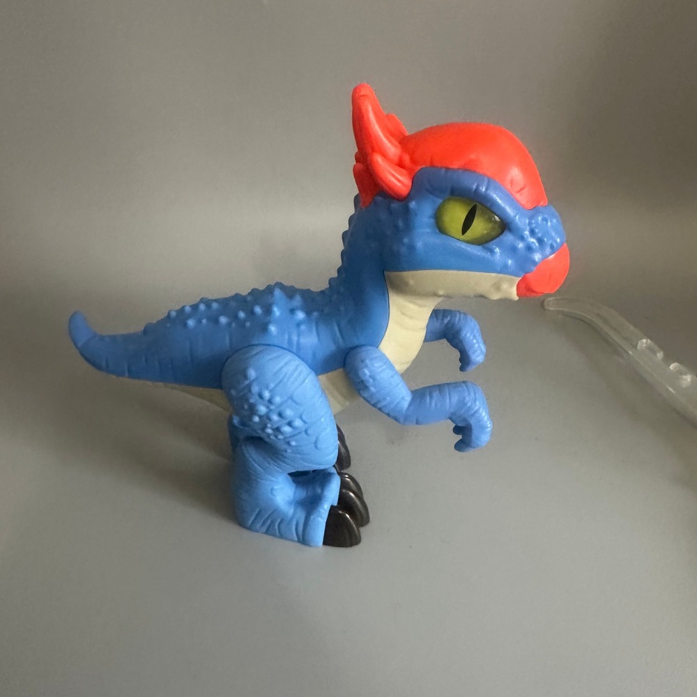 Mattel Jurassic World Pachycephalosaurus Blue Orange Dinosaur Figure HRK71 2023